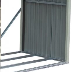 Abri Buches En Métal Anthracite 6 Stères X-metal 10 Abri Buches En Métal Anthracite 6 Stères X-metal -Jardin Abris Magasin abri buches en metal anthracite 6 steres x metal 2