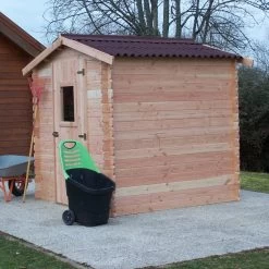 Abri En Douglas DALIA 4,71m² En Madriers 20mm - HABRITA 13 Abri En Douglas DALIA 4,71m² En Madriers 20mm - HABRITA -Jardin Abris Magasin abri dalia 482m en madriers douglas 20mm sans plancher habrita 1 5