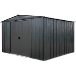 Abri De Jardin 10,7m² Toit Double Pente En Acier Galvanisé Anthracite Spacemaker 12 Abri De Jardin 10,7m² Toit Double Pente En Acier Galvanisé Anthracite Spacemaker -Jardin Abris Magasin abri de jardin 107m toit double pente en acier galvanise anthracite spacemaker 4