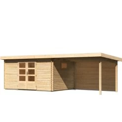 Abri De Jardin 11,49m² En Bois Massif 40mm Trittau 5 Avec Appentis 330cm Et Paroi Arrière – Karibu 10 Abri De Jardin 11,49m² En Bois Massif 40mm Trittau 5 Avec Appentis 330cm Et Paroi Arrière – Karibu -Jardin Abris Magasin abri de jardin 1149m en bois massif 40mm trittau 5 avec appentis 330cm et paroi arriere woodfeeling 2