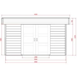 Abri De Jardin 12,07m² Malmo En Bois Massif 28mm SOLID -Jardin Abris Magasin abri de jardin 1207m malmo en bois massif 28mm solid 2