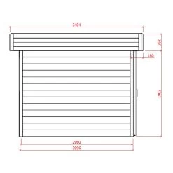 Abri De Jardin 12,07m² Malmo En Bois Massif 28mm SOLID -Jardin Abris Magasin abri de jardin 1207m malmo en bois massif 28mm solid 3