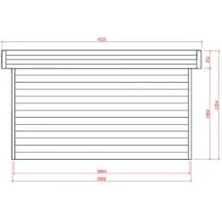Abri De Jardin 12,07m² Malmo En Bois Massif 28mm SOLID -Jardin Abris Magasin abri de jardin 1207m malmo en bois massif 28mm solid 4