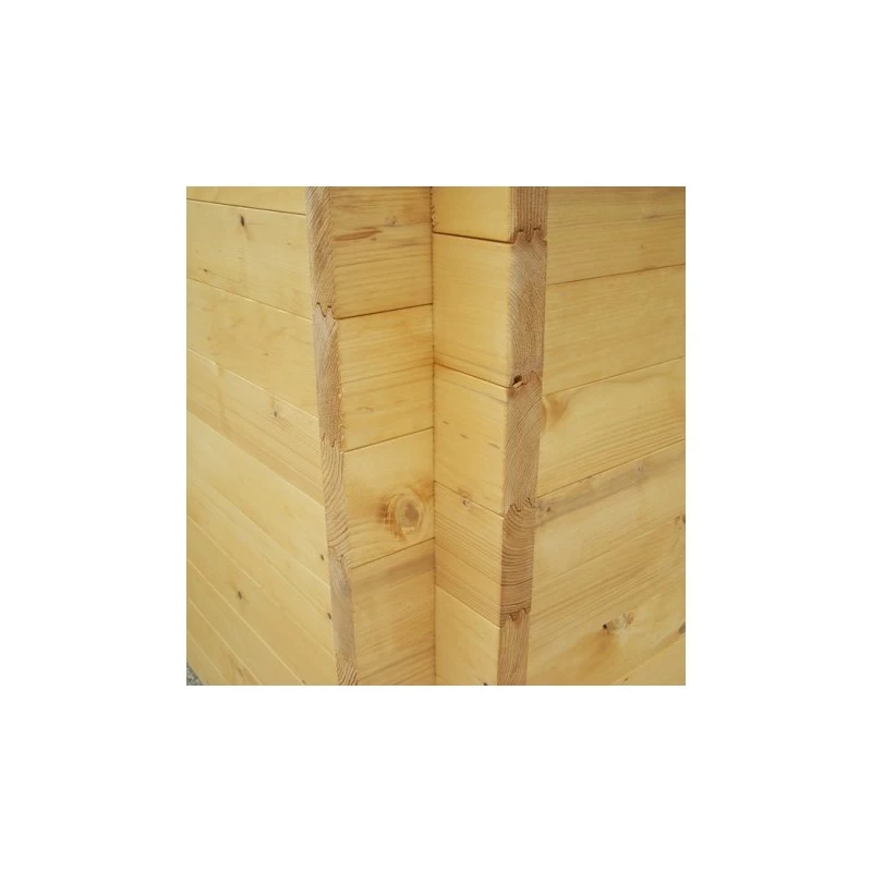 Abri De Jardin 13,09m² – Madriers 42mm Livré Et Monté 6 Abri De Jardin 13,09m² – Madriers 42mm Livré Et Monté – Image 4