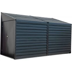 Abri De Jardin 3,5m² Adossé En Acier Galvanisé Anthracite Spacemaker 10 Abri De Jardin 3,5m² Adossé En Acier Galvanisé Anthracite Spacemaker -Jardin Abris Magasin abri de jardin 35m adosse en acier galvanise anthracite spacemaker 2