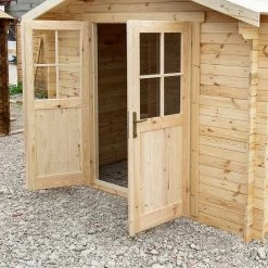 Abri De Jardin 9m² PLUS En Bois 40mm Brut Gardy Shelter 13 Abri De Jardin 9m² PLUS En Bois 40mm Brut Gardy Shelter -Jardin Abris Magasin abri de jardin 9m plus en bois 40mm brut gardy shelter 5