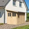 Abri De Jardin Adossé En Bois Certifié 4,85m² Juist 3 - Karibu 1 Abri De Jardin Adossé En Bois Certifié 4,85m² Juist 3 - Karibu -Jardin Abris Magasin abri de jardin adosse en bois certifie 485m juist 3 karibu
