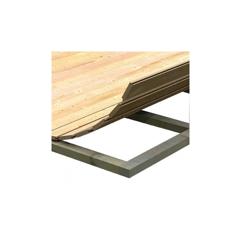 Abri De Jardin Adossé En Bois Certifié 4,85m² Juist 3 - Karibu 5 Abri De Jardin Adossé En Bois Certifié 4,85m² Juist 3 - Karibu – Image 3