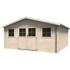 Abri De Jardin Avelin 25,19m² En Bois Massif 34mm Avec Double Porte Et 2 Fenêtres – Décor Et Jardin -Jardin Abris Magasin abri de jardin avelin 2519m en bois massif 34mm avec double porte et 2 fenetres decor et jardin