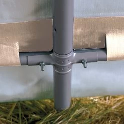 Abri De Jardin Démontable 5,4m² En Acier Et Polyéthylène Gris – Shelter Logic -Jardin Abris Magasin abri de jardin demontable 54m en acier et polyethylene gris shelter logic 4