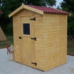 Abri De Jardin En Bois 2,56m² - Panneaux 16mm + Plancher -Jardin Abris Magasin abri de jardin en bois 256m panneaux 16mm plancher 2