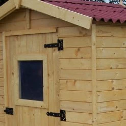 Abri De Jardin En Bois 2,56m² - Panneaux 16mm + Plancher -Jardin Abris Magasin abri de jardin en bois 256m panneaux 16mm plancher 3