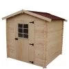 Abri De Jardin En Bois Brut 4,28m² Madriers 28mm - Habrita 2 Abri De Jardin En Bois Brut 4,28m² Madriers 28mm - Habrita -Jardin Abris Magasin abri de jardin en bois brut 428m madriers 28mm habrita