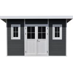 Abri De Jardin En Bois Composite 28mm Anthracite 14,90m² PREMIUM Toit Plat - Woodlife Garden 10 Abri De Jardin En Bois Composite 28mm Anthracite 14,90m² PREMIUM Toit Plat - Woodlife Garden -Jardin Abris Magasin abri de jardin en bois composite 28mm anthracite 1490m premium toit plat woodlife garden 2