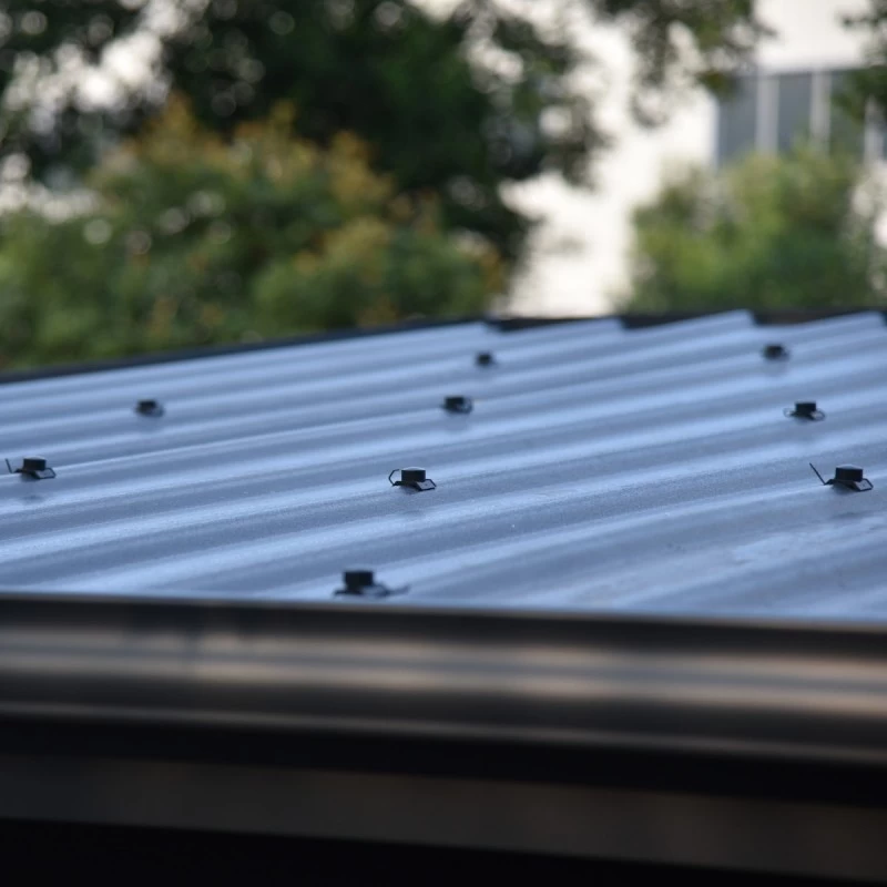 Abri De Jardin En Bois Composite 28mm Anthracite 14,90m² PREMIUM Toit Plat - Woodlife Garden 8 Abri De Jardin En Bois Composite 28mm Anthracite 14,90m² PREMIUM Toit Plat - Woodlife Garden – Image 6