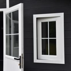 Abri De Jardin En Bois Composite 28mm Anthracite 19,22m² PREMIUM - Woodlife Garden -Jardin Abris Magasin abri de jardin en bois composite 28mm anthracite 1922m premium woodlife garden 5