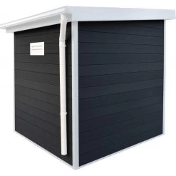 Abri De Jardin En Bois Composite 28mm Anthracite 4,41m² PREMIUM Toit Plat - Woodlife Garden 10 Abri De Jardin En Bois Composite 28mm Anthracite 4,41m² PREMIUM Toit Plat - Woodlife Garden -Jardin Abris Magasin abri de jardin en bois composite 28mm anthracite 441m premium toit plat woodlife garden 2