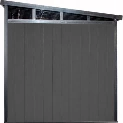 Abri De Jardin En Bois Composite 28mm Anthracite 5,28m² GORDON Skylight - Woodlife Garden -Jardin Abris Magasin abri de jardin en bois composite 28mm anthracite 528m gordon skylight woodlife garden 3