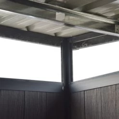 Abri De Jardin En Bois Composite 28mm Anthracite 6,69m² WINSTON Skylight - Woodlife Garden 10 Abri De Jardin En Bois Composite 28mm Anthracite 6,69m² WINSTON Skylight - Woodlife Garden -Jardin Abris Magasin abri de jardin en bois composite 28mm anthracite 669m winston skylight woodlife garden 2