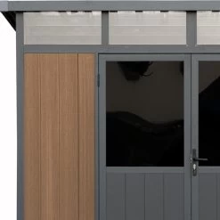 Abri De Jardin En Bois Composite 28mm Aspect Bois 6,69m² WINSTON Skylight - Woodlife Garden 11 Abri De Jardin En Bois Composite 28mm Aspect Bois 6,69m² WINSTON Skylight - Woodlife Garden -Jardin Abris Magasin abri de jardin en bois composite 28mm aspect bois 669m winston skylight woodlife garden 3