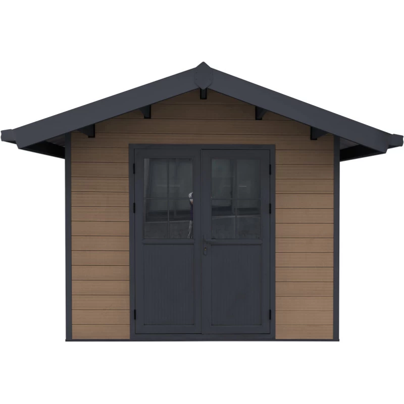 Abri De Jardin En Bois Composite 28mm Aspect Bois 7,78m² PREMIUM - Woodlife Garden 5 Abri De Jardin En Bois Composite 28mm Aspect Bois 7,78m² PREMIUM - Woodlife Garden – Image 3