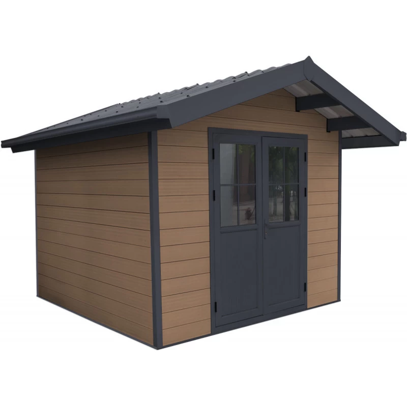 Abri De Jardin En Bois Composite 28mm Aspect Bois 7,78m² PREMIUM - Woodlife Garden 3 Abri De Jardin En Bois Composite 28mm Aspect Bois 7,78m² PREMIUM - Woodlife Garden