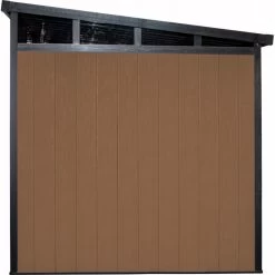 Abri De Jardin En Bois Composite 28mm Aspect Bois 8,09m² GORDON Skylight - Woodlife Garden -Jardin Abris Magasin abri de jardin en bois composite 28mm aspect bois 809m gordon skylight woodlife garden 4