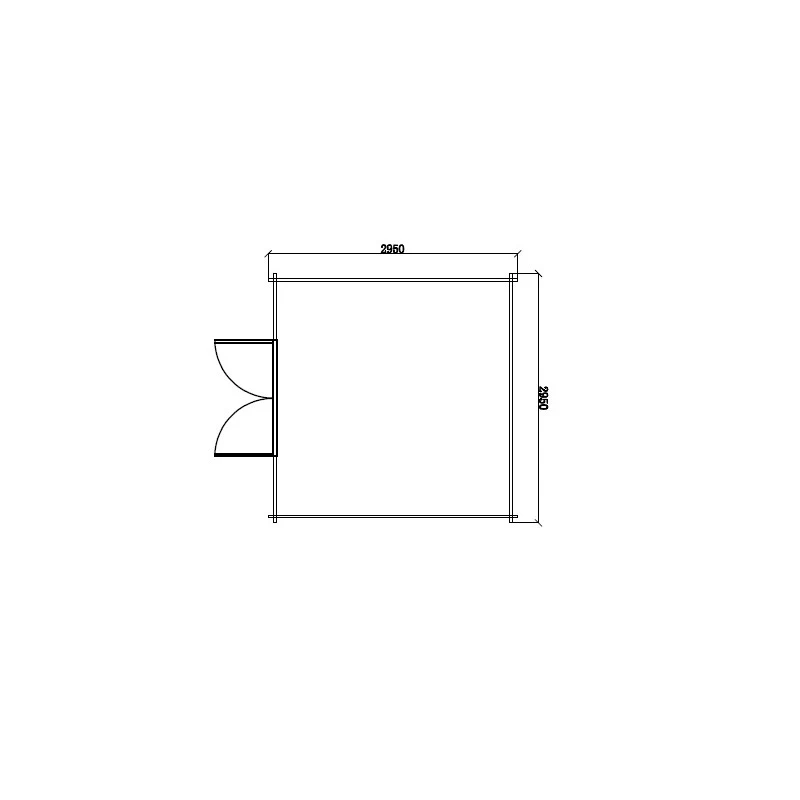 Abri De Jardin En Bois Composite 28mm Gris Foncé 9m² Double Porte Alu Et Double Vitrage - Woodlife Garden 8 Abri De Jardin En Bois Composite 28mm Gris Foncé 9m² Double Porte Alu Et Double Vitrage - Woodlife Garden – Image 6