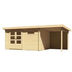 Abri De Jardin En Bois Massif 11,49m² Bastrup 8 Avec Appentis 200cm Et Paroi Arrière – Karibu 10 Abri De Jardin En Bois Massif 11,49m² Bastrup 8 Avec Appentis 200cm Et Paroi Arrière – Karibu -Jardin Abris Magasin abri de jardin en bois massif 1149m bastrup 8 avec appentis 200cm et paroi arriere woodfeeling 2