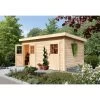 Abri De Jardin En Bois Massif 11,62m² Avec Cloison Intérieure Mattrup – Karibu 2 Abri De Jardin En Bois Massif 11,62m² Avec Cloison Intérieure Mattrup – Karibu -Jardin Abris Magasin abri de jardin en bois massif 1162m avec cloison interieure mattrup woodfeeling