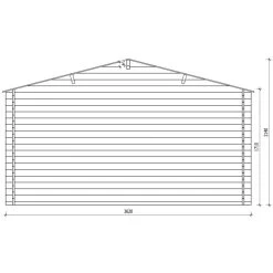 Abri De Jardin En Bois Massif 13m² PRIMO - Madriers 28mm Gardy Shelter 12 Abri De Jardin En Bois Massif 13m² PRIMO - Madriers 28mm Gardy Shelter -Jardin Abris Magasin abri de jardin en bois massif 13m primo madriers 28mm gardy shelter 4