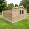 Abri De Jardin En Bois Massif 16m² PRIMO - Madriers 28mm Gardy Shelter 1 Abri De Jardin En Bois Massif 16m² PRIMO - Madriers 28mm Gardy Shelter -Jardin Abris Magasin abri de jardin en bois massif 16m primo madriers 28mm gardy shelter