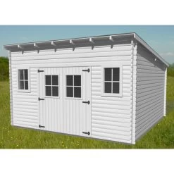 Abri De Jardin En Bois Massif 17,33m² Monopente – Madriers 28mm – Habrita 7 Abri De Jardin En Bois Massif 17,33m² Monopente – Madriers 28mm – Habrita -Jardin Abris Magasin abri de jardin en bois massif 1733m monopente madriers 28mm habrita 2