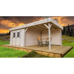 Abri De Jardin En Bois Massif 20,64m² Avec Terrasse – Madriers 28mm – Toiture En Bac Acier – Habrita 7 Abri De Jardin En Bois Massif 20,64m² Avec Terrasse – Madriers 28mm – Toiture En Bac Acier – Habrita -Jardin Abris Magasin abri de jardin en bois massif 2064m avec terrasse madriers 28mm toiture en bac acier habrita 2
