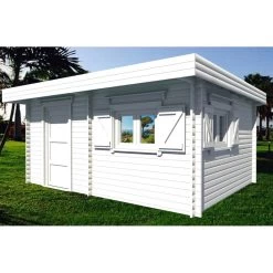 Abri De Jardin En Bois Massif 25,38m² – Madriers 60mm – Toiture En Bac Acier – Habrita 11 Abri De Jardin En Bois Massif 25,38m² – Madriers 60mm – Toiture En Bac Acier – Habrita -Jardin Abris Magasin abri de jardin en bois massif 2538m madriers 60mm toiture en bac acier habrita 3