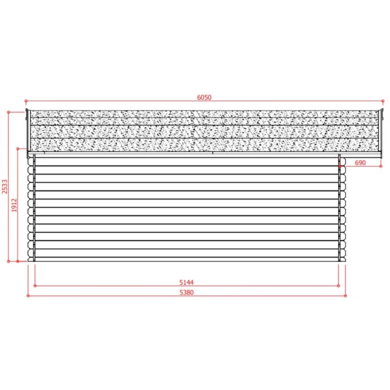 Abri De Jardin En Bois Massif 28mm Vernier Avec Double Porte 28,94m² - SOLID 5 Abri De Jardin En Bois Massif 28mm Vernier Avec Double Porte 28,94m² - SOLID – Image 3
