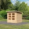 Abri De Jardin En Bois Massif 3,46m² Stockach 2 – Karibu 1 Abri De Jardin En Bois Massif 3,46m² Stockach 2 – Karibu -Jardin Abris Magasin abri de jardin en bois massif 346m stockach 2 woodfeeling