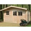 Abri De Jardin En Bois Massif 34mm Linz Avec Double Porte 15,05m² - SOLID 2 Abri De Jardin En Bois Massif 34mm Linz Avec Double Porte 15,05m² - SOLID -Jardin Abris Magasin abri de jardin en bois massif 34mm linz avec double porte 1505m solid