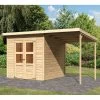 Abri De Jardin En Bois Massif 4,54m² Merseburg 4 + Appentis 169x194cm- Karibu 1 Abri De Jardin En Bois Massif 4,54m² Merseburg 4 + Appentis 169x194cm- Karibu -Jardin Abris Magasin abri de jardin en bois massif 454m merseburg 4 appentis 169x194cm karibu