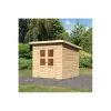 Abri De Jardin En Bois Massif 4,54m² Merseburg 4 - Karibu -Jardin Abris Magasin abri de jardin en bois massif 454m merseburg 4 karibu