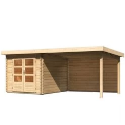 Abri De Jardin En Bois Massif 7,04m² Bastrup 4 Avec Appentis 300cm Et Paroi Arrière – Karibu 10 Abri De Jardin En Bois Massif 7,04m² Bastrup 4 Avec Appentis 300cm Et Paroi Arrière – Karibu -Jardin Abris Magasin abri de jardin en bois massif 704m bastrup 4 avec appentis 300cm et paroi arriere woodfeeling 2