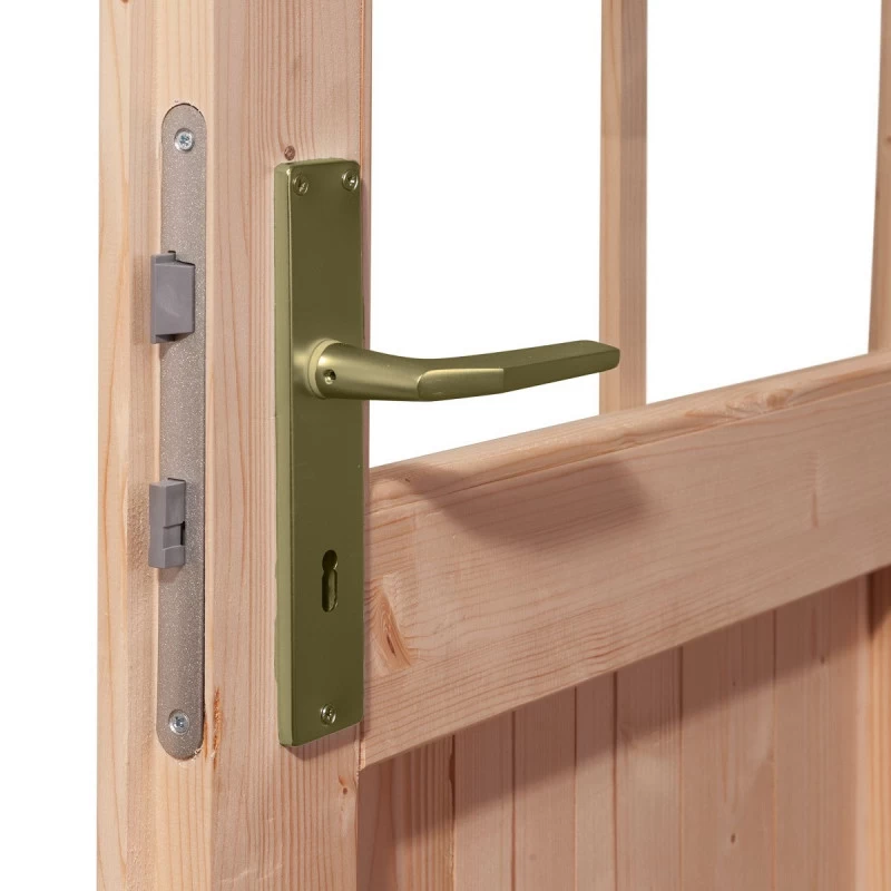 Abri De Jardin En Bois Massif 8,88m² Kandern 7 Avec Appentis 320cm – Karibu 8 Abri De Jardin En Bois Massif 8,88m² Kandern 7 Avec Appentis 320cm – Karibu – Image 6