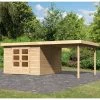 Abri De Jardin En Bois Massif 9,24m² Askola 6 Avec Appentis 280cm – Karibu 1 Abri De Jardin En Bois Massif 9,24m² Askola 6 Avec Appentis 280cm – Karibu -Jardin Abris Magasin abri de jardin en bois massif 924m askola 6 avec appentis 280cm woodfeeling