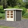 Abri De Jardin En Bois Massif Gris Terre 4,62m² Askola 2 – Karibu 2 Abri De Jardin En Bois Massif Gris Terre 4,62m² Askola 2 – Karibu -Jardin Abris Magasin abri de jardin en bois massif gris terre 462m askola 2 woodfeeling