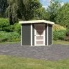 Abri De Jardin En Bois Massif Gris Terre 4,62m² Schwandorf 3 – Karibu 2 Abri De Jardin En Bois Massif Gris Terre 4,62m² Schwandorf 3 – Karibu -Jardin Abris Magasin abri de jardin en bois massif gris terre 462m schwandorf 3 woodfeeling