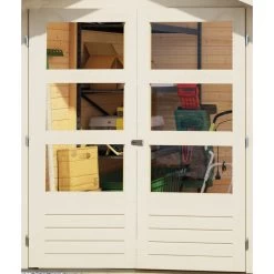 Abri De Jardin En Bois Massif Gris Terre 6,55m² Askola 4 Avec Appentis 240cm Et Paroi Arrière - Karibu 12 Abri De Jardin En Bois Massif Gris Terre 6,55m² Askola 4 Avec Appentis 240cm Et Paroi Arrière - Karibu -Jardin Abris Magasin abri de jardin en bois massif gris terre 655m askola 4 avec appentis 240cm et paroi arriere woodfeeling 4