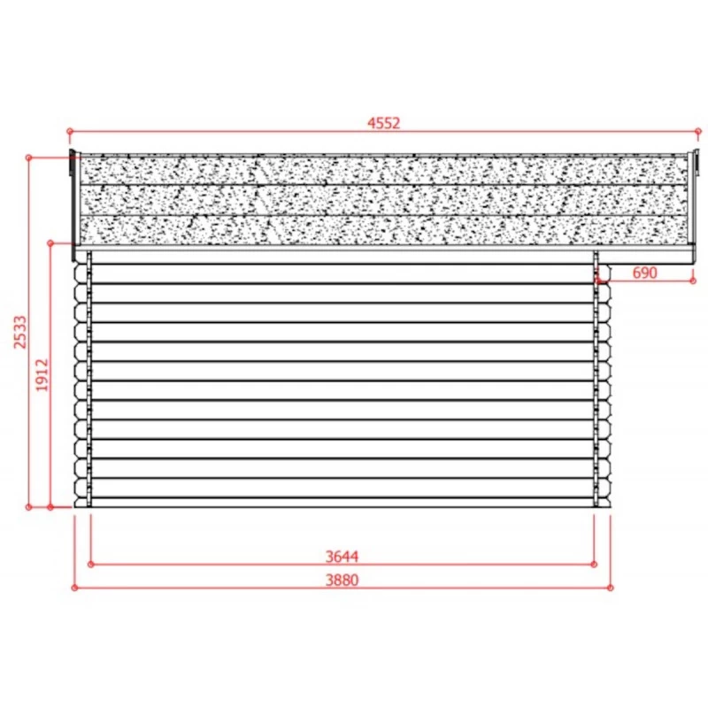 Abri De Jardin En Bois Traité Autoclave 28mm ZÜRICH Avec Double Porte 19,71m² - SOLID 5 Abri De Jardin En Bois Traité Autoclave 28mm ZÜRICH Avec Double Porte 19,71m² - SOLID – Image 3