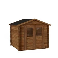 Abri De Jardin En Bois Traité Autoclave 4,9m² - Madriers 28mm - Nicia - Forest Style -Jardin Abris Magasin abri de jardin en bois traite autoclave 49m madriers 28mm nicia forest style 3