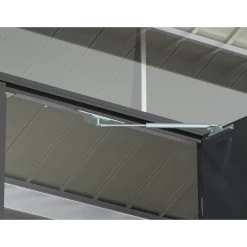 Abri De Jardin En Métal Anthracite 5,22m² + Kit D'ancrage + Kit De Fondation DURAMAX -Jardin Abris Magasin abri de jardin en metal anthracite 522m duramax kit d ancrage kit de fondation 3