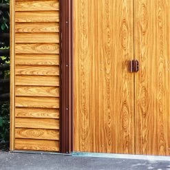 Abri De Jardin En Métal Aspect Bois 6,62m² + Kit D'ancrage - X-METAL 13 Abri De Jardin En Métal Aspect Bois 6,62m² + Kit D'ancrage - X-METAL -Jardin Abris Magasin abri de jardin en metal aspect bois 662m kit d ancrage x metal 5